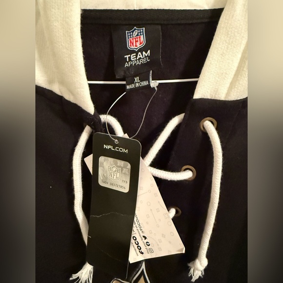 FOCO x NFL New Orleans Saints Hockey Pullover with Hood - Size XL NWT - Picture 6 of 7